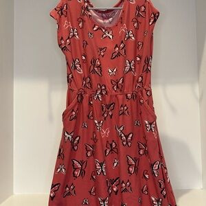 Epic Threads Pink Casual Sundress Cap Sleeve